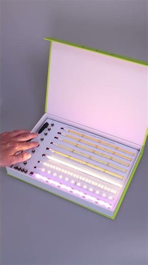 Integral LED - LED Strip Demo Box #Shorts