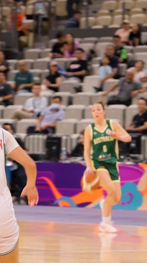 This whole sequence 🤌 #WeAreBasketball | #GoOpals | #AsiaCupWomen | Australian Opals