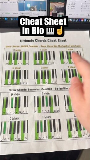 ☝️ Get the chords cheat sheet in my bio ☝️