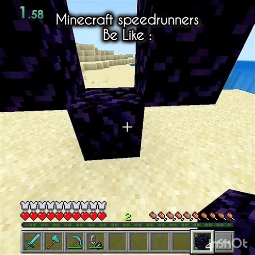 When Minecraft's Speedrunners Go CRAZY 😳 || Minecraft Speedrunning #shorts #minecraft #speedrun