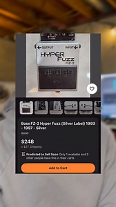 6.2K views · 17 reactions | What the fuzz is up with the Boss FZ-2? | reverb.com | Facebook