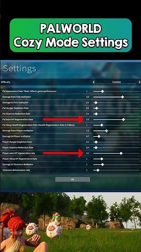 BEST Palworld Settings for Cozy Gamers