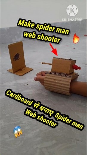 How to make web shooter at home 🔥😱|| #trending #shorts #viral #experiment #yt