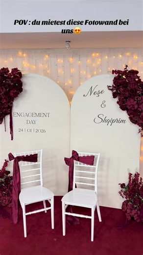 Buche jetzt sofort per Instagram @pureevent.decor🌹