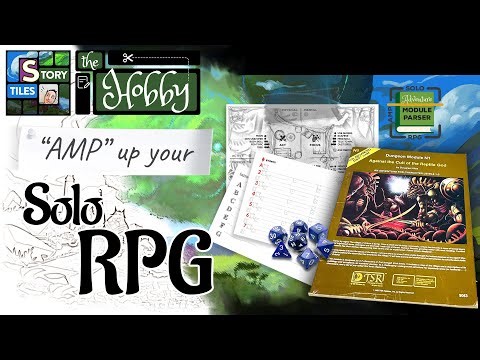 AMP up your Solo RPG | Play your adventure modules solo!