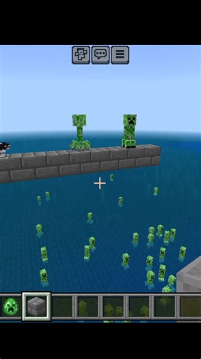 minecraft cat vs creeper 😮