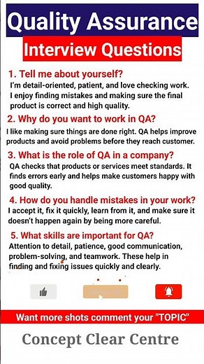 Quality Assurance Interview Questions and Answers to Land Your Dream Job