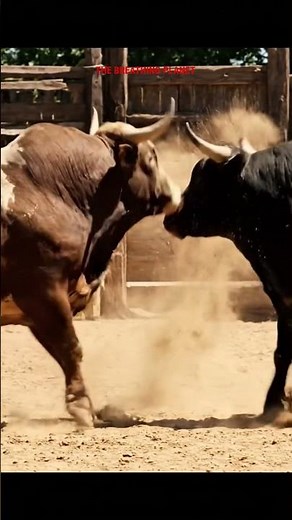 bull vs ox fighting ‪@officialNexifyTv‬ #bull #ox #fighting #animals #youtubeshorts #yt #tbp