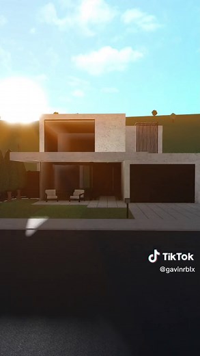 55k Bloxburg House Design | Minimalist Bloxburg Home Layout Tutorial