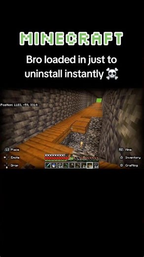 Minecraft: Instant uninstall