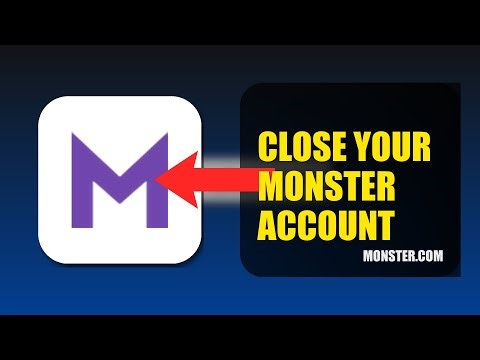 How To Close Your Monster Account 2025 (2026)