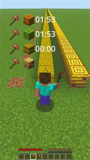 Copper Axe vs Special Blocks break test!