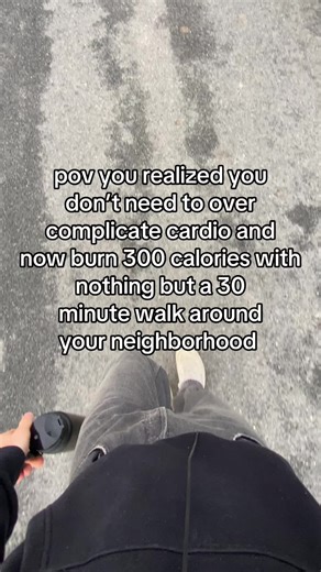 Effective Cardio: Walking 30 Minutes Burns 300 Calories