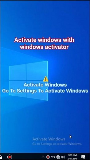 فعال سازی ویندوز 10 activate windows #viral #MrBeast #windows