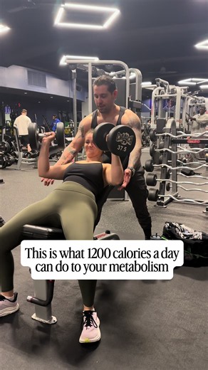 At first, you’d probably lose weight. But what happens after that is where everything starts to change. Because your body would adapt in ways you don’t want. Not because it’s broken, not because you ruined your metabolism forever, but because your body is smart. When calories stay low for too long, your body starts to protect you by: • slowing metabolic rate • reducing thyroid output • lowering reproductive hormones • increasing stress hormones • increasing hunger • decreasing fullness cues So e