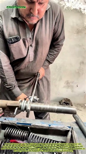 Präzision in der Metallbearbeitung: Herstellung industrieller Druckfedern