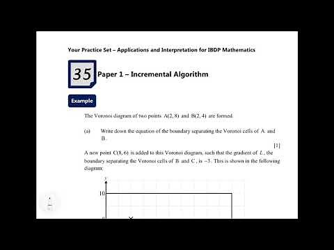 Incremental Algorithm | IBDP Maths AISL&HL | Voronoi Diagrams