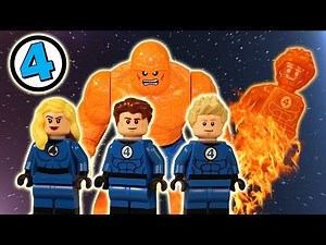 LEGO Marvel Superheroes Fantastic Four Minifigures Collection