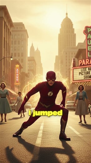 The Day Flash Ran Faster Than Lightning! ⚡💨 #dc #heroic #theflash