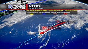 The first storm of the 2025 Atlantic Hurricane season TROPICAL STORM ANDREA has formed in the North Atlantic ocean. Best news, it will have ZERO impacts to land! | Storm Team Weather