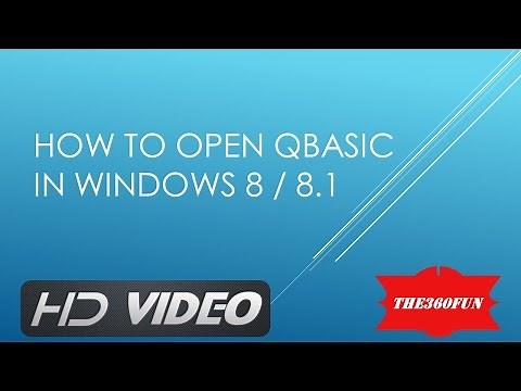 How to Open QBasic in Windows 8 / 8.1 / 10