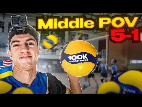 I Hit 100,000 Subscribers – 5-1 Rotation (Middle Blocker POV)