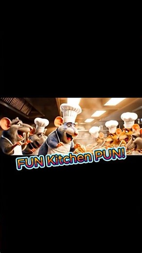 What bored Chefs do: Fun Kitchen Pun! 😂#shorts