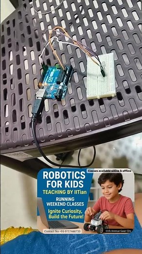 Summer Robotics Camp for Kids 🤖 | AI + Arduino Learning #robotics #kidsrobotics