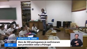 Portugueses em Timor aguardam data de regresso