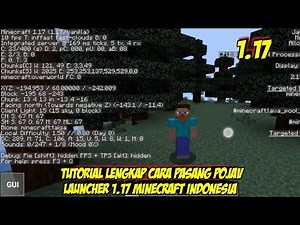 Complete Tutorial How to install Pojav Launcher v1.17 Minecraft Indonesia