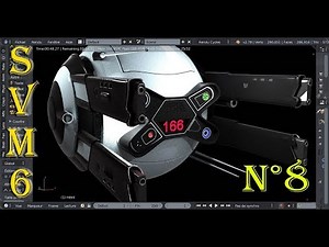 Drone Défender Blender 3d Tutoriel Français SVM6 N°8 Propulsion suite