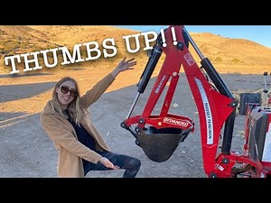 Massey Ferguson BXPANDED Thumb installation, test and review