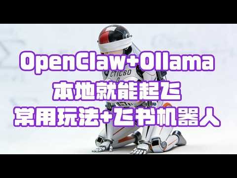 18 Mins to Crush It: Free Ollama+OpenClaw+Common Play Tips+Lark Bot🚀