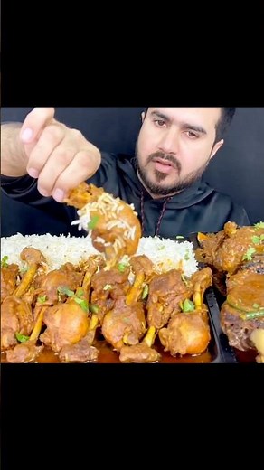 ASMR EATING SPICY 🔥🥵 CHICKEN LEG #mukbang #asmreating #youtubeshorts #food #eatingsounds #ytshorts