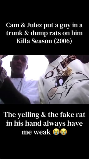 Julez dropped his hat at the end 😂😂😂 #camron #killaseason #juelzsantana #dipset #diplomats