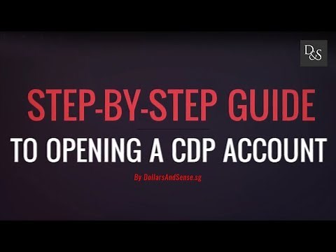 Step-by-Step Guide To Opening A CDP Account