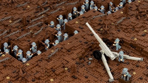 An Incredible LEGO Stop-Motion Recreation of The Battle of Verdun