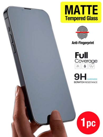 Yezodawee Matte Glass Screen Protector For IPhone 17 Pro Max, Anti-Glare, Anti-Fingerprint, High-Definition Clear Tempered Glass Film, Compatible With Phone Case, Easy To Install, Bubble-Free, Essential For Screen Protection, Suitable For Daily, Office, Home And Other Scenarios, Waterproof, Shockproof, Anti-Fall, Anti-Scratch, Full Coverage. | SHEIN
