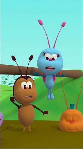 Meet Ti-Ti the Butterfly_ Sweet Adventures & Caring for Friends! #shorts