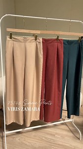 #VirisZamara 75146 Simone Pants Fabric : G.Dian Color : Beige Red...