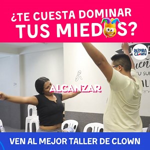🔴 ¿Te cuesta expresarte y quieres dejar el miedo? En nuestro taller de Clown aprenderás de desenvolverte y expresarte sin miedo sin importar el lugar🤩🔴 En este Taller aprenderás a: ✅ Control de emociones ✅ Saca el lado mas espontaneo de niños o adultos. ✅ Aceptar el error. ✅ Ayuda a mejorar la comunicación con amigos, familiares, etc ✅ La clase se desarrolla a través de dinámicas y juegos. ¡Descubre un mundo de risas y aprendizaje con nuestro taller de clown.🎈 Dale Click al botón al WhatsApp