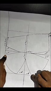 Tutorial on how to draft a bra cup Please like and follow #fashion #everythingfashion #fashiondesign #trendingfashion #fashiondesigner #faahionstyle #fashionstyle #FashionLovers | Sandy Fabrics & Accessories