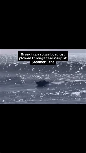 First things first: We're happy to report that surfers swam to the (successful) rescue of the family of six aboard this misguided little powerboat off Santa Cruz, California, this past weekend. Secondly, this seems like as good a time as any for the old recitation: "Don't go if you don't know." The vessel looks like a particularly diminutive center console to be in the open Pacific during such a high surf event. Finally, here's to the community of Santa Cruz surfers who sprang into action and re