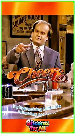 CHEERS - Frasier Hypnotized Lilith To Strip