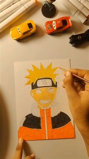 “Naruto Realistic Art ✨ | Speed Drawing | Anime Short #naruto #art (Naruto drawing, anime edit)”