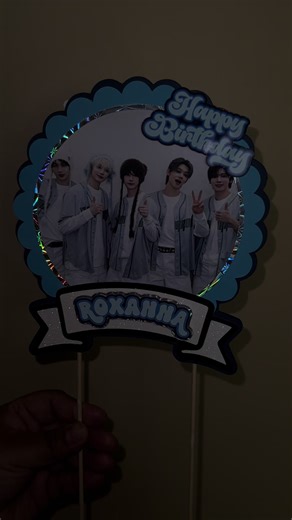 It’s always patience, detail, and love in every layer. Custom double-sided cake toppers made to bring your vision to life ✨ #customcaketoppers #partydecor #handmadebusiness #custompartydecor #crafttok