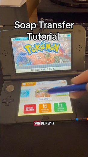 Soap Transfer 3DS Tutorial works for all 3DS and 2DS models