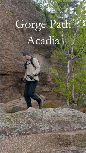 Gorge Path Acadia National Park #acadianationalpark #acadia #hiking #camping #maine #nature