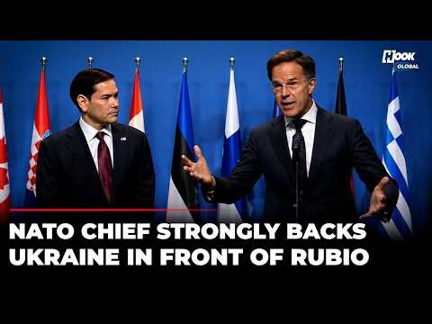 Watch Rubio Reaction As NATO Chief Asks Allies To 'Make Sure Ukraine Stays Strong’ | World News