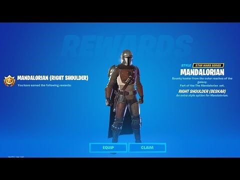 Visit the Razor Crest / How to Unlock Mandalorian Right Shoulder – Fortnite Chapter 2 Season 5